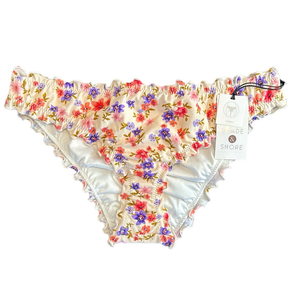 Shade & Shore Floral Bikini Bottoms